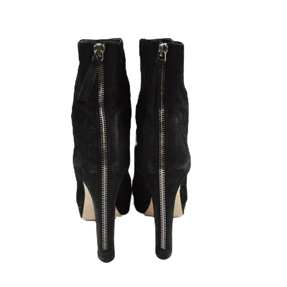 Miu Miu Platform Leather Boot #205-76 - Picture 4 of 5